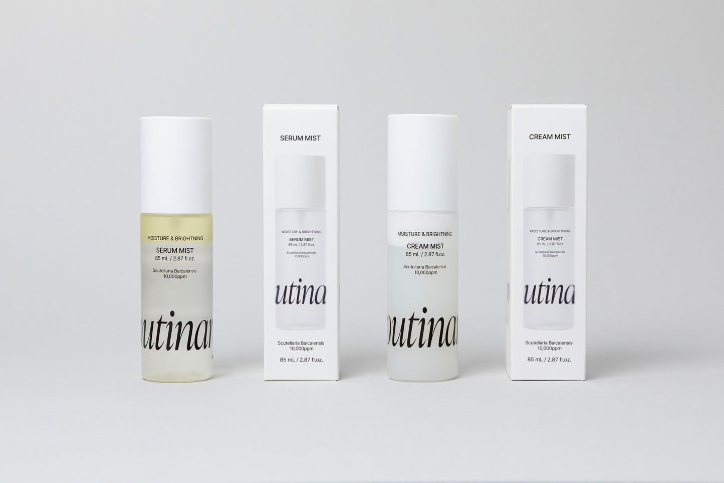 Routinary Serum & Cream Mist Set